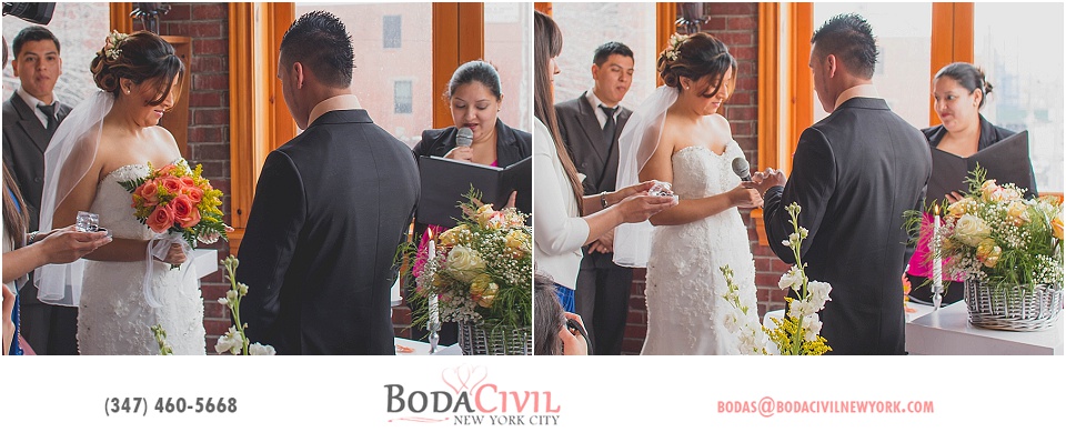 Boda Civil en Español en Brooklyn New York